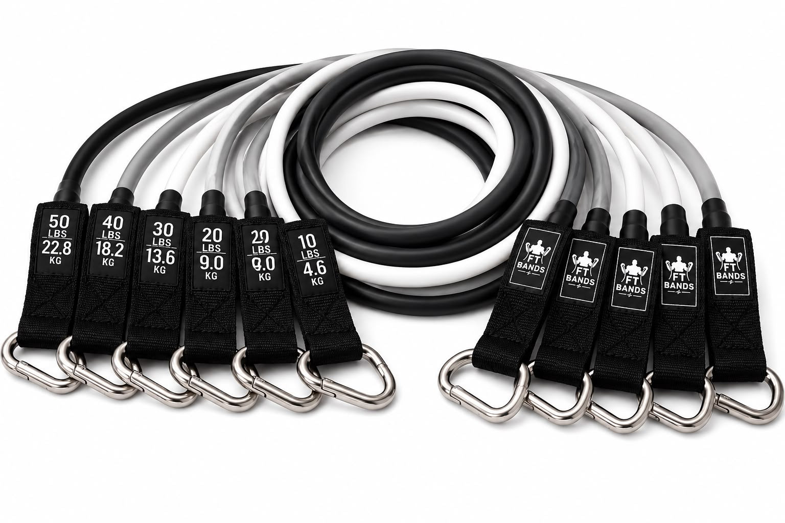 Stackable Resistance Bands Set